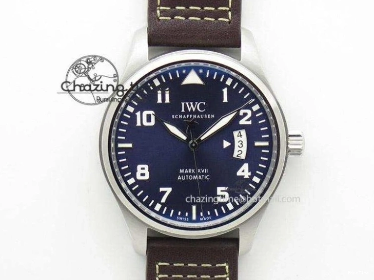 MIROTIME 0520 Classic Aquatimer Chrono IW376803 V6F 1:1 Best Edition Black Dial On SS Bracelet A 7361